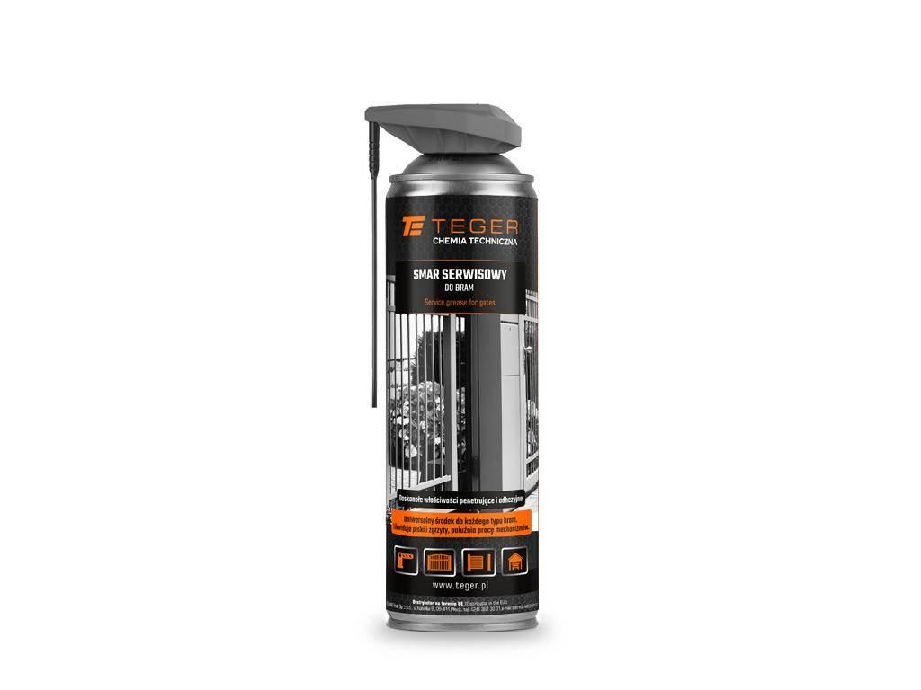 Smar serwisowy do bram z aplikatorem EVO 500 ml / TEGER T-W-CH1015