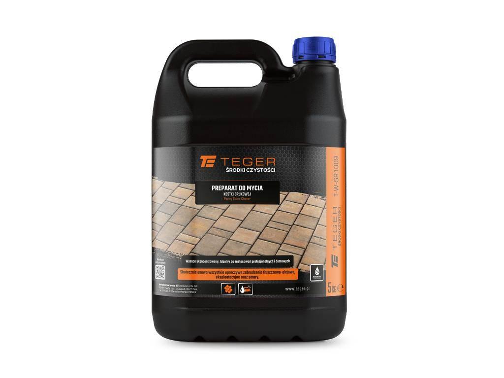 Preparat do mycia kostki brukowej 5 KG - koncentrat, TEGER T-W-SR1009