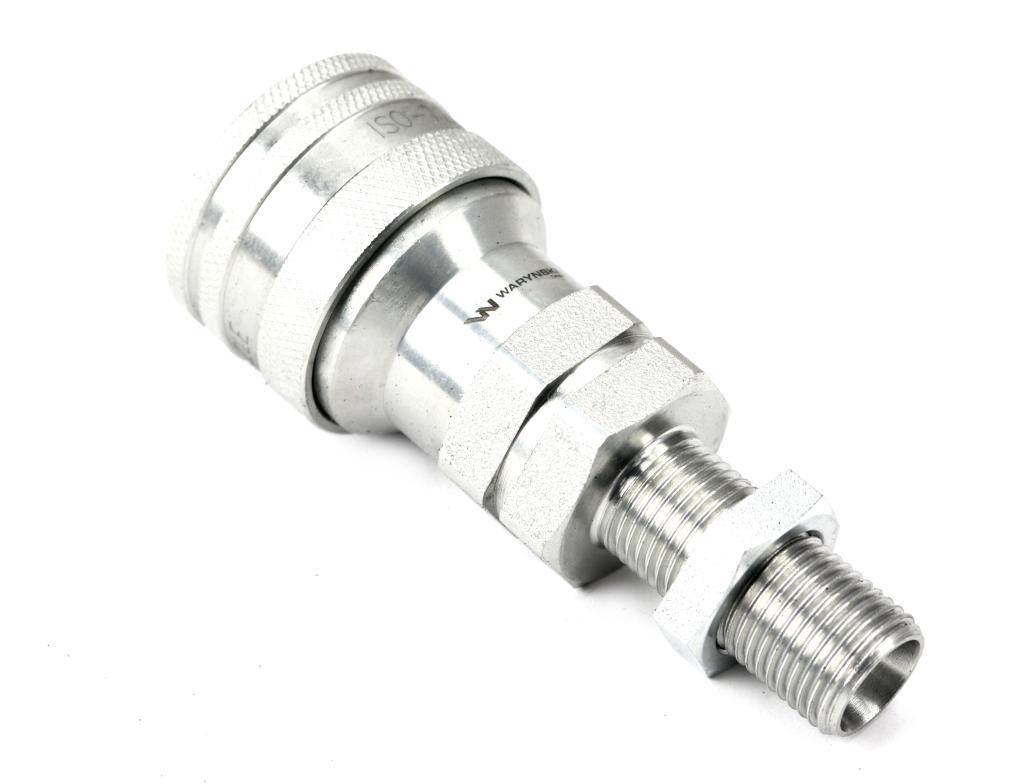 Szybkozłącze hydrauliczne gniazdo long M16x1.5 gwint zewnętrzny EURO (ISO 7 - zdjęcie 2