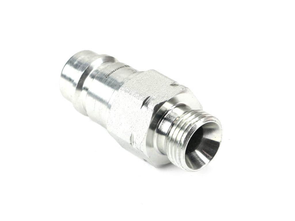 Szybkozłącze hydrauliczne wtyczka G1/2"BSP gwint zewnętrzny EURO ISO 7241-A - zdjęcie 2