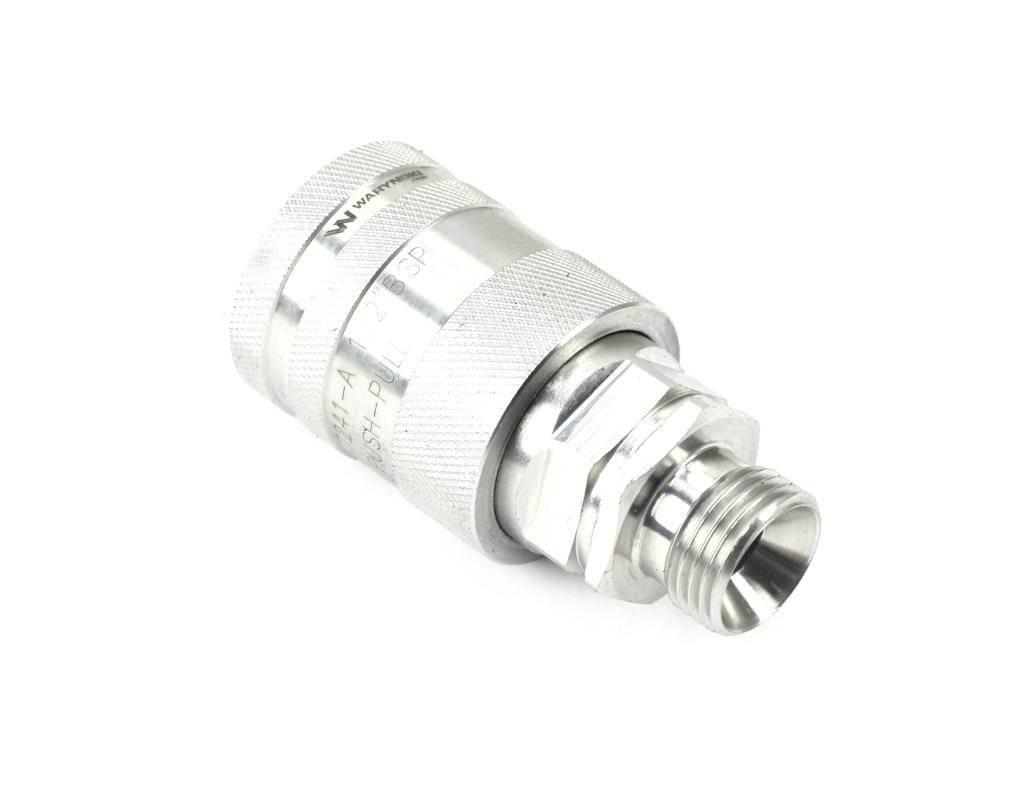 Szybkozłącze hydrauliczne gniazdo G1/2"BSP gwint zewnętrzny EURO PUSH-PULL - zdjęcie 2