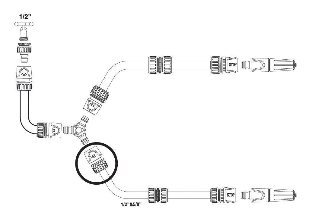 Szybkozłączka 1/2" - bez waterstop / TEGER T-O-NPIS001 - zdjęcie 5