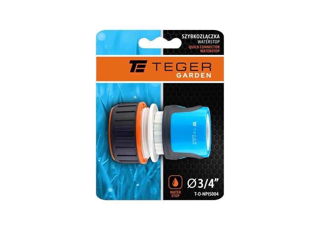 Szybkozłączka 3/4" - z waterstop / TEGER T-O-NPIS004 - zdjęcie 3