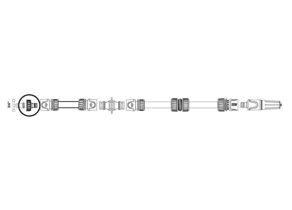 Przyłącze do kranu 3/4" / TEGER T-O-NPIS009 - zdjęcie 5
