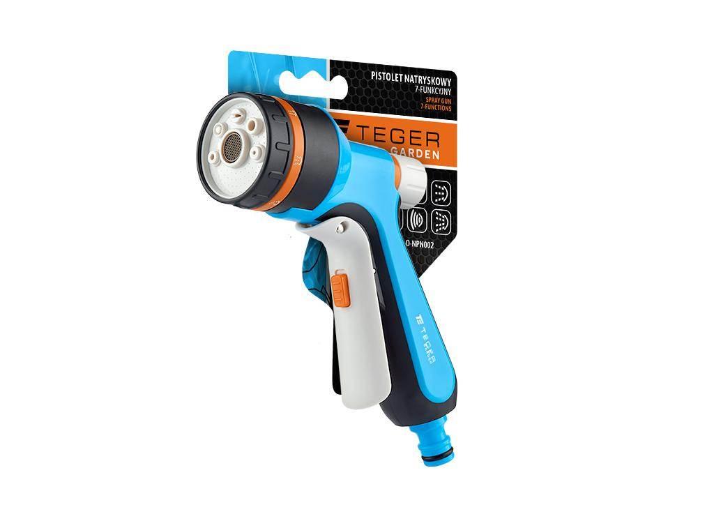 Pistolet natryskowy - 7 funkcji. przedni spust / TEGER T-O-NPN002 - zdjęcie 2