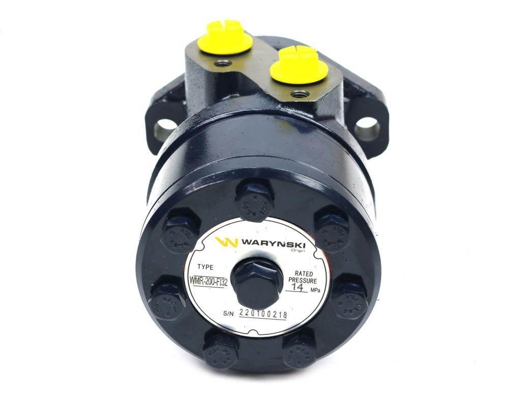 Silnik hydrauliczny orbitalny WMR 200 cm3/obr z wałkiem fi 32mm (140 bar / - zdjęcie 3