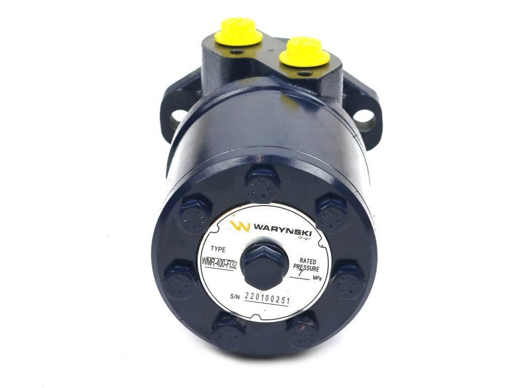 Silnik hydrauliczny orbitalny WMR 400 cm3/obr z wałkiem fi 32mm (70 bar / m - zdjęcie 3