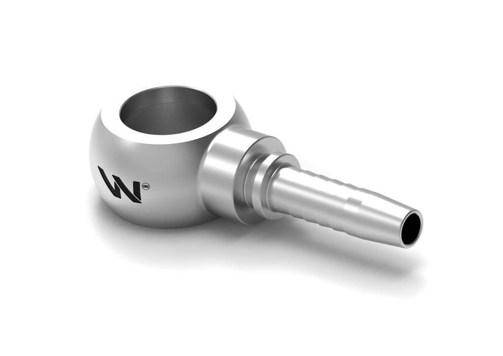 Zakucie hydrauliczne oczkowe RNR DN10 3/8" PREMIUM Waryński 10szt