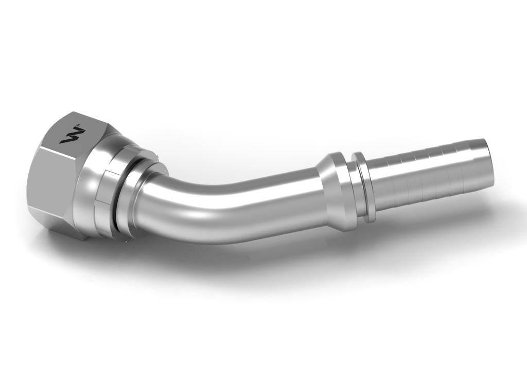 Zakucie hydrauliczne DKJ45 DN16 1 1/16"-12 UNF PREMIUM Waryński 2szt - zdjęcie 3