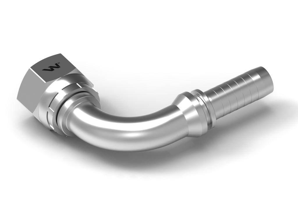 Zakucie hydrauliczne DKJ90 DN16 1 1/16"-12 UNF PREMIUM Waryński 2szt - zdjęcie 3
