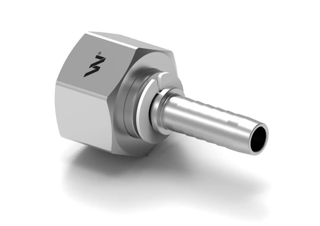 Zakucie hydrauliczne DKOS DN32 38S M52x2 PREMIUM Waryński W-DKOS-32-38S-PS - zdjęcie 3