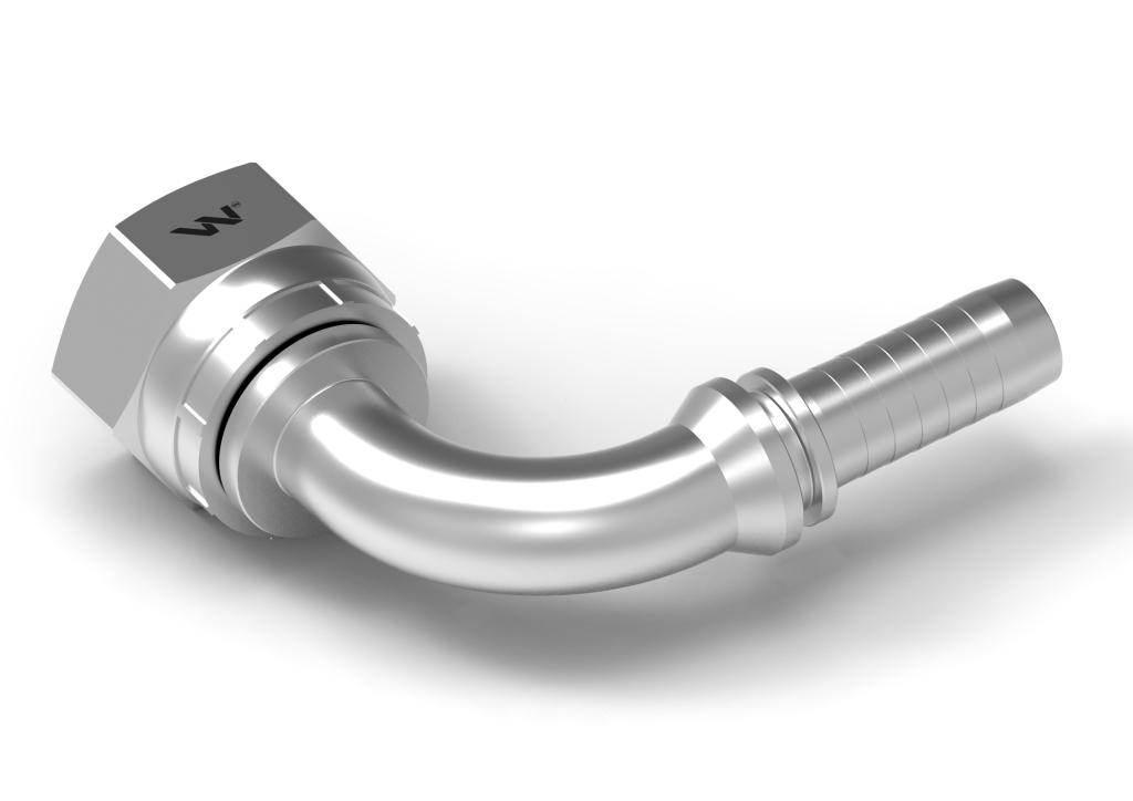 Zakucie hydrauliczne DKR90 DN06 3/8"-19 PREMIUM Waryński 10szt - zdjęcie 3