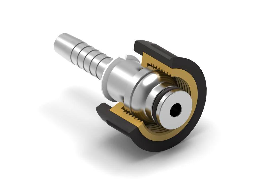Zakucie nakretka do myjek (pasuje do Karcher) na waz DN06 GW M22x1.5 (RM-KA - zdjęcie 2