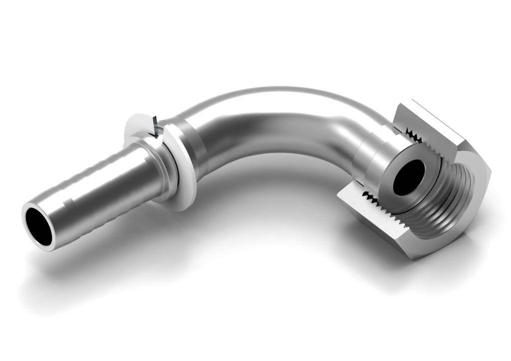 Zakucie hydrauliczne ORFS90 DN20 1 3/16-12 PREMIUM Waryński 2szt - zdjęcie 2