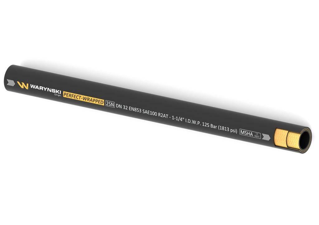Wąż hydrauliczny do zakuwania PERFECT-WRAPPED 2SN DN32 2-oplotowy 125 Bar W