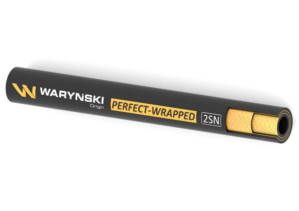 Wąż hydrauliczny do zakuwania PERFECT-WRAPPED 2SN DN32 2-oplotowy 125 Bar W - zdjęcie 2