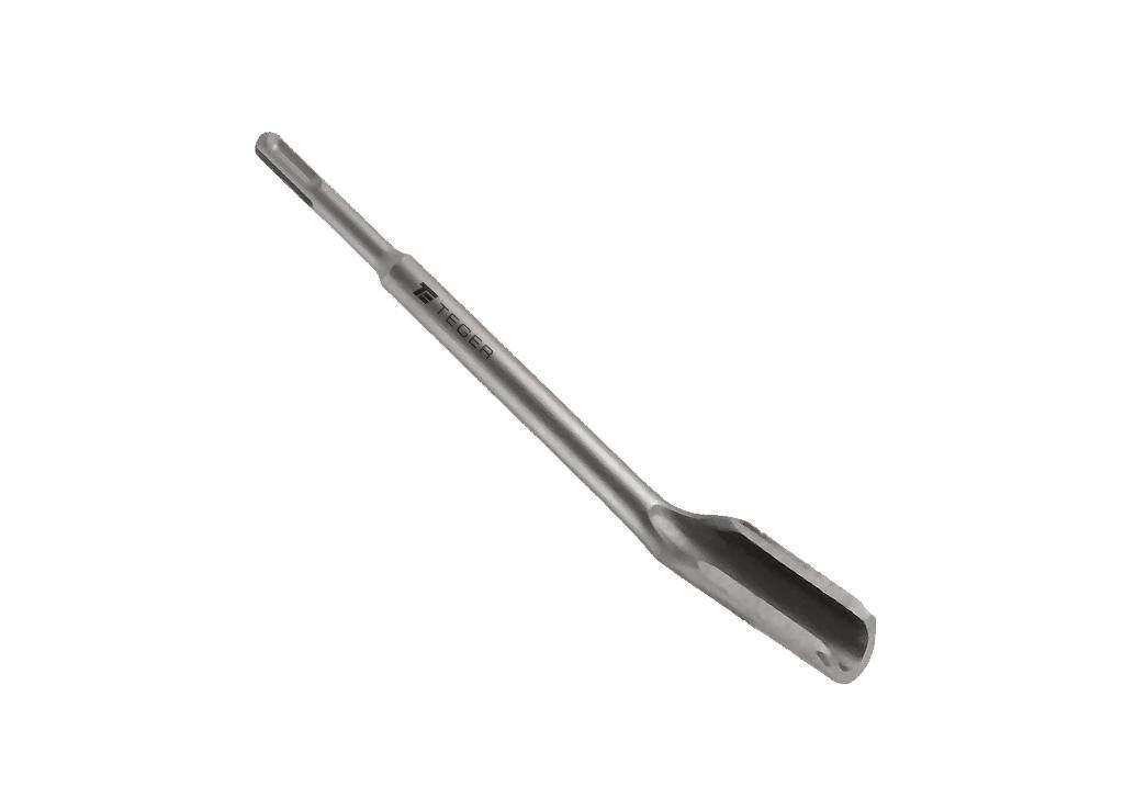 Dłuto do betonu kanałowe - SDS PLUS 22x250 mm / TEGER T-W-NWDDBK-22/250
