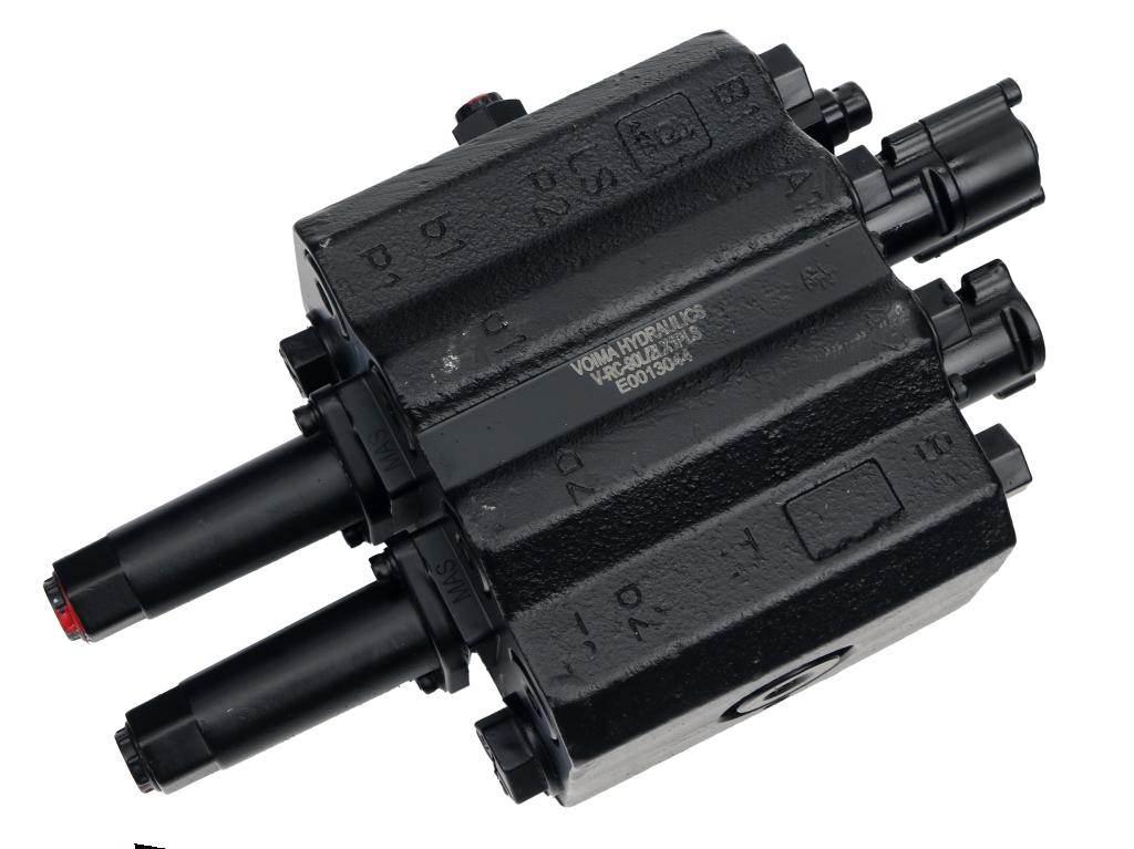 Rozdzielacz hydrauliczny do ładowaczy czołowych (LS - Load Sensing) 2-sekcy - zdjęcie 3