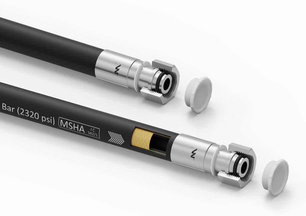 Przewód hydrauliczny gładki z uszczelnieniem - 160 bar gwint M22x1.5 proste - zdjęcie 2