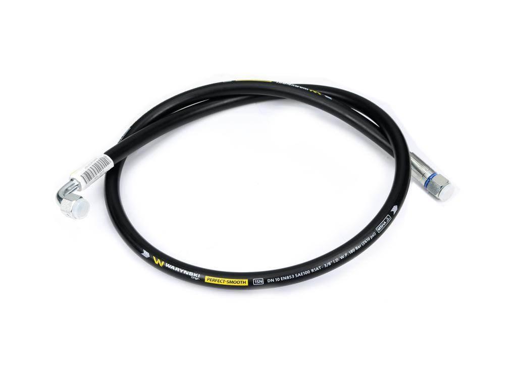 Przewód hydrauliczny gładki z uszczelnieniem - gwint M18x1.5 prosta/90 stop