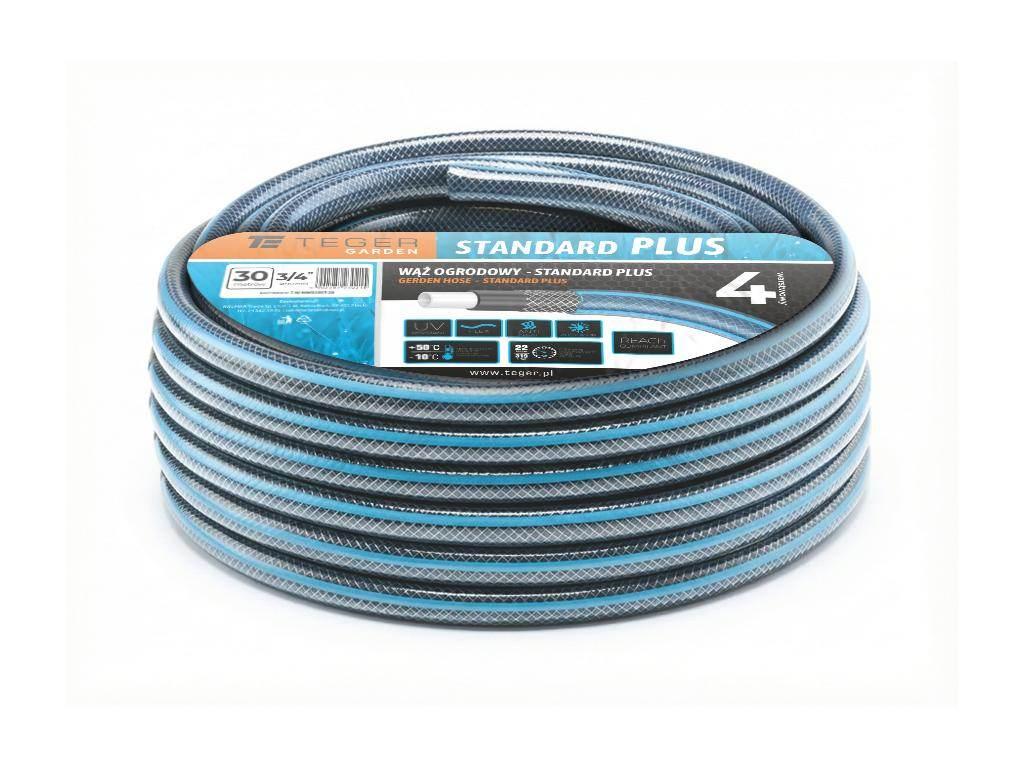 Wąż ogrodowy "STANDARD PLUS" FI 3/4". 30m / TEGER T-O-NWO20ST-30