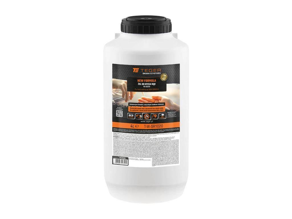 Żel do mycia rąk na sucho NEW FORMULA 4l / TEGER T-W-SR1020