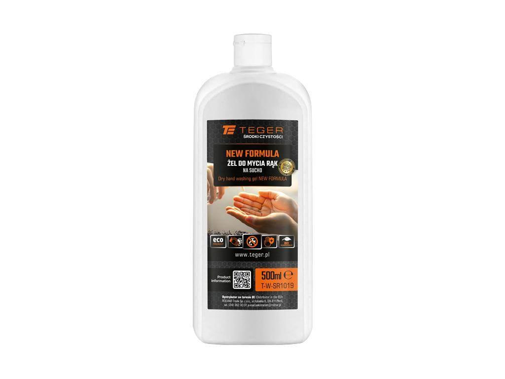 Żel do mycia rąk na sucho NEW FORMULA 500ml / TEGER T-W-SR1019