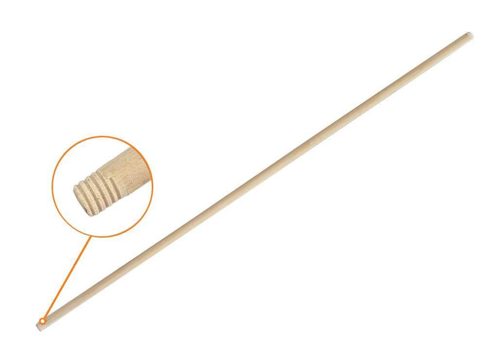 Trzonek drewniany 120cm (gwintowany) / TEGER szt) T-O-TRZON002