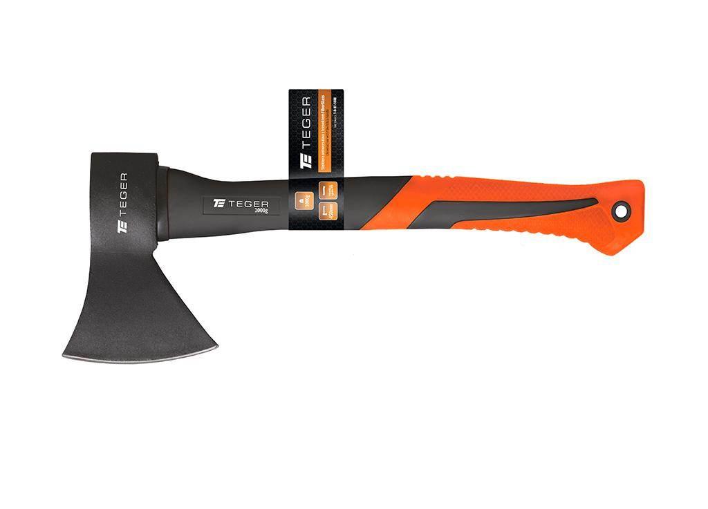 Siekiera uniwersalna z trzonkiem fiberglass 1000 g / TEGER T-O-SF-1000
