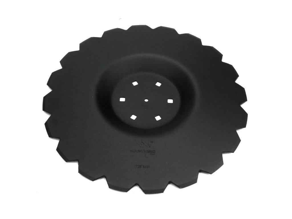 Talerz uzębiony Z-20 fi 510 mocowanie 6/120 grubość 3.5 mm przetłoczony sta - zdjęcie 2