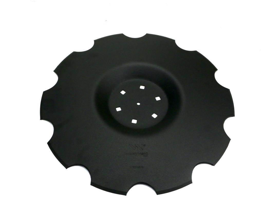 Talerz uzębiony Z-10 fi 560 mocowanie 6/120 grubość 4 mm przetłoczony stal - zdjęcie 2