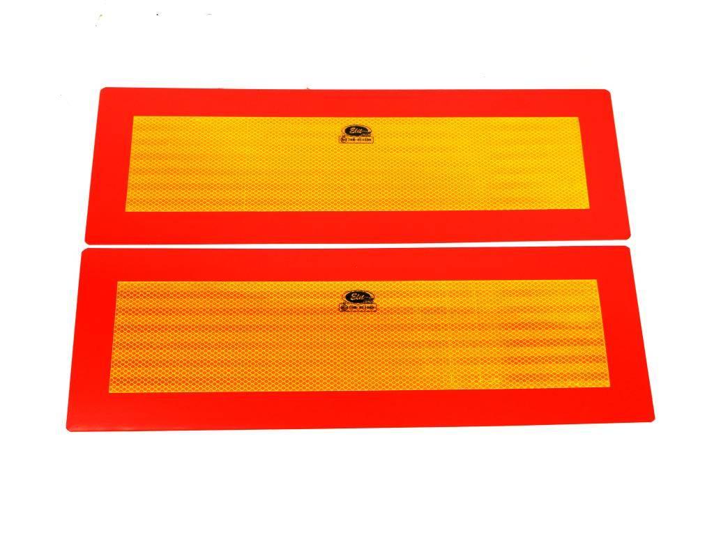 Tablica wyróżniająca odblaskowa. kpl. 2szt.. 560mm/200mm. 101-01W-83 TW-P2