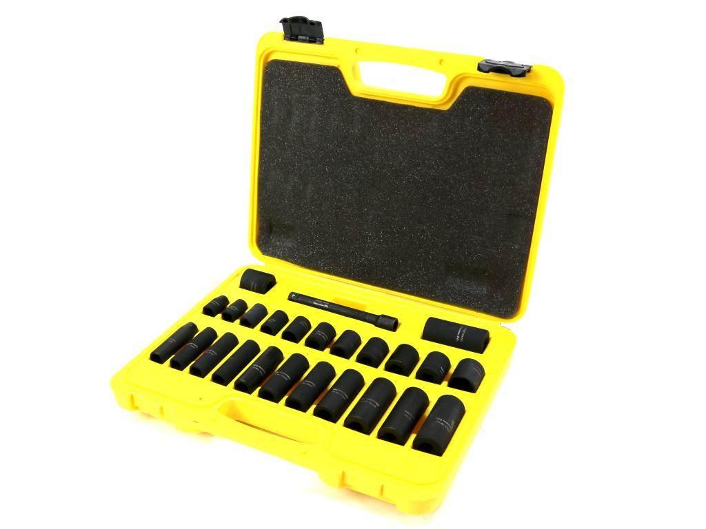 Zestaw nasadek udarowych 3/8" 25 el. Waryński WMU290