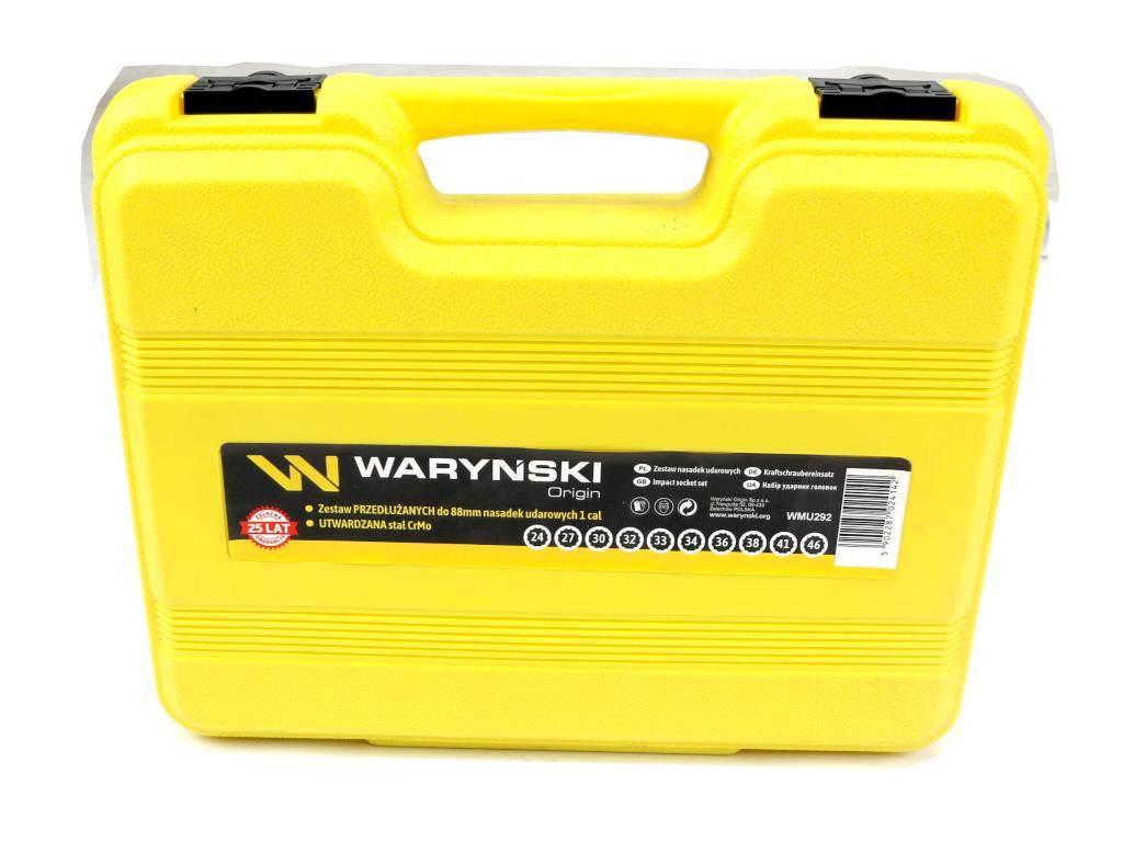 Zestaw nasadek udarowych długich 1" 10 el. Waryński WMU292 - zdjęcie 3