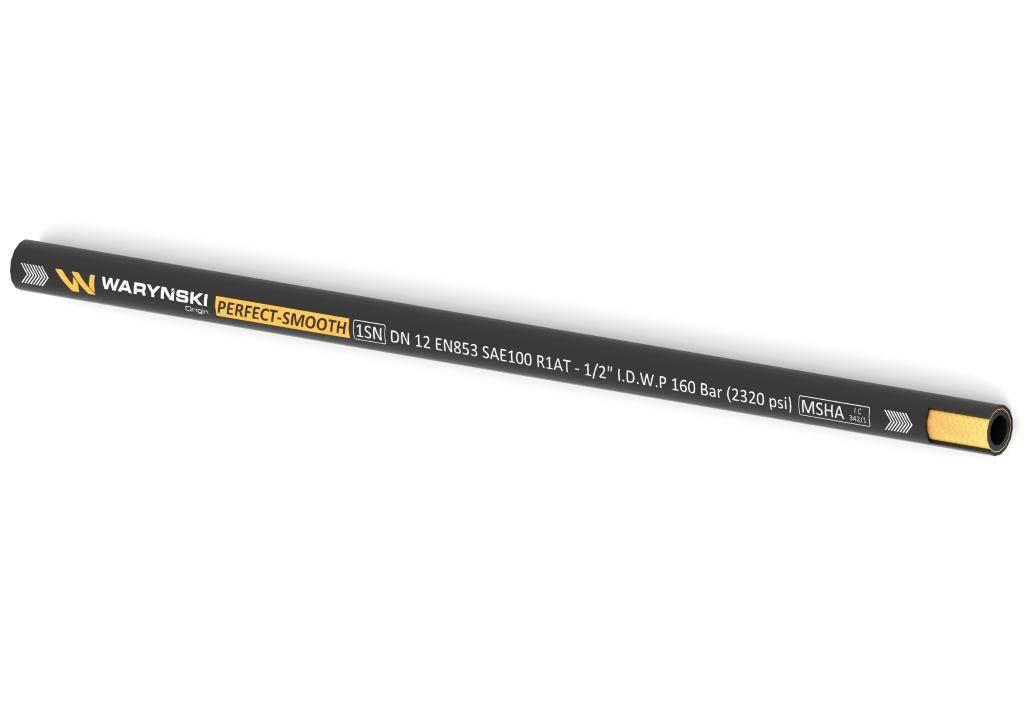 Wąż hydrauliczny do zakuwania PERFECT-SMOOTH 1SN DN12 1-oplotowy 160 Bar Wa - zdjęcie 2