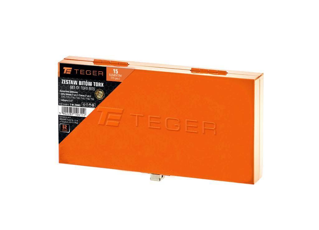 Zestaw bitów TORX (15 el.) / TEGER T-W-ZB003