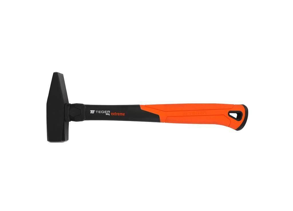 Młotek ślusarski z trzonkiem fiberglass 800 g Extreme / TEGER T-W-MSF-800