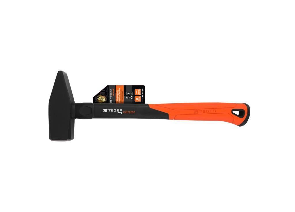 Młotek ślusarski z trzonkiem fiberglass 2000 g Extreme / TEGER - zdjęcie 3
