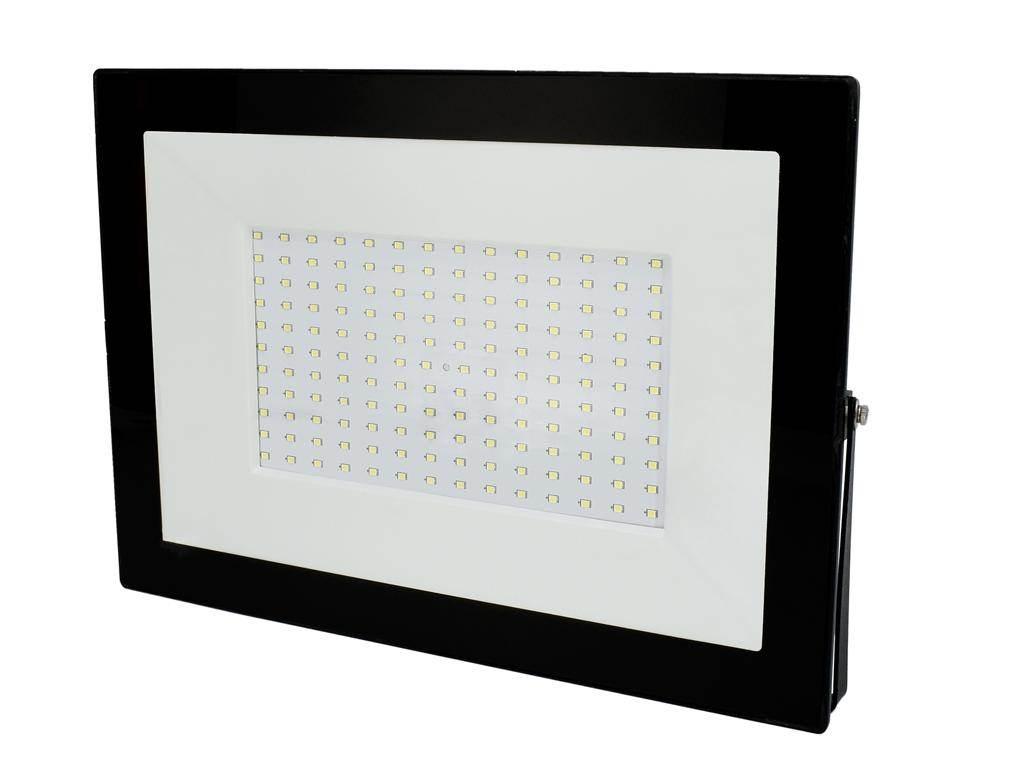 Naświetlacz, Lampa LED SMD 230V 100W 6500K 8760LM IP65 CZARNY NASW100W6K