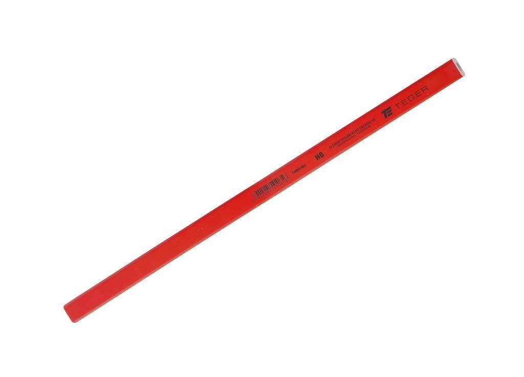 Ołówek stolarski - do drewna HB / 300mm / TEGER szt) 12szt T-NBO-002
