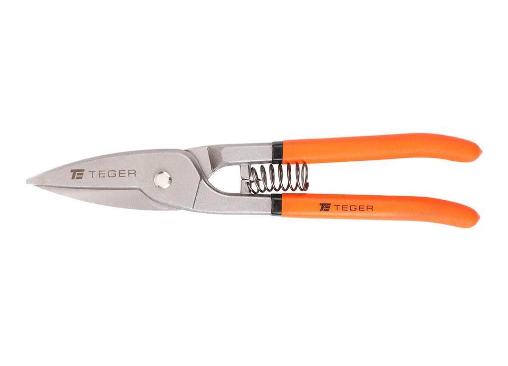 Nożyce do cięcia blachy - pelikan proste / TEGER T-NB-N003