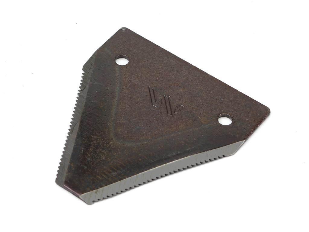 Nóż żniwny 82x76x2mm otwór 5.6 zastosowanie N336G Mörtl WARYŃSKI 25szt