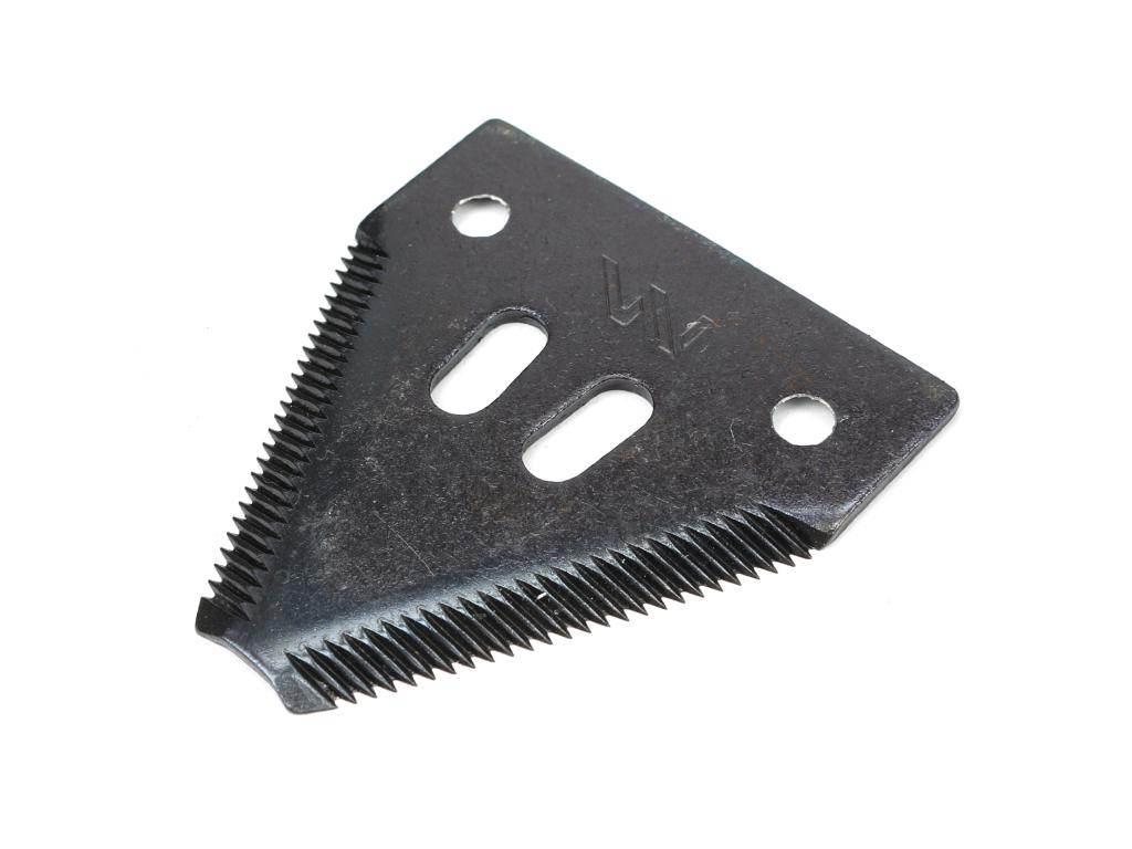 Nóż żniwny 80x76x2.7mm otwór 7 zastosowanie 3BF0010AB1 Olimag WARYŃSKI 25sz