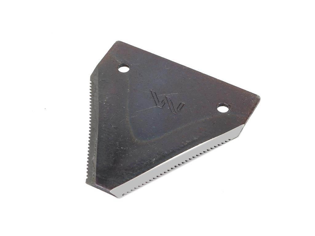 Nóż żniwny 80x76x2mm otwór 5.5 zastosowanie S80/2 Osa WARYŃSKI 25szt