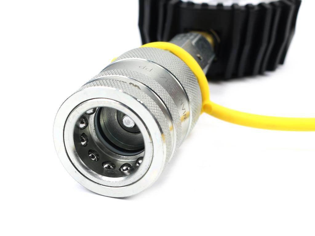 Zestaw pomiarowy ciśnienia hydrauliki z manometrem 250 bar gniazdo EURO Pus - zdjęcie 2