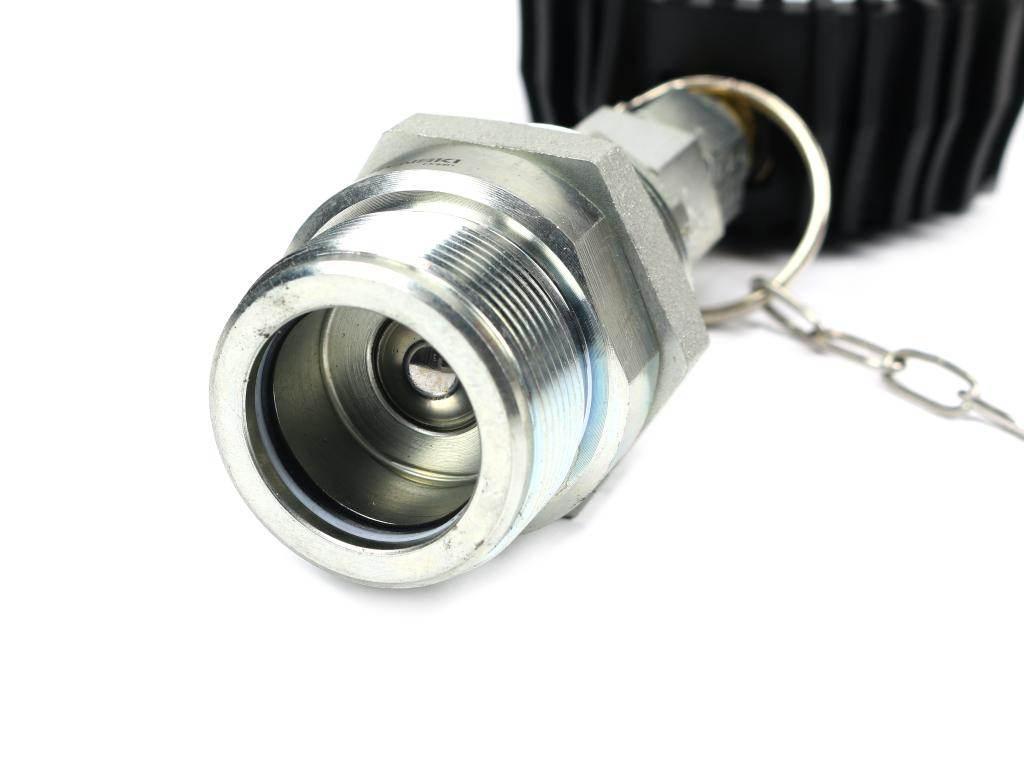 Zestaw pomiarowy ciśnienia hydrauliki z manometrem 160 bar gniazdo skręcane - zdjęcie 2