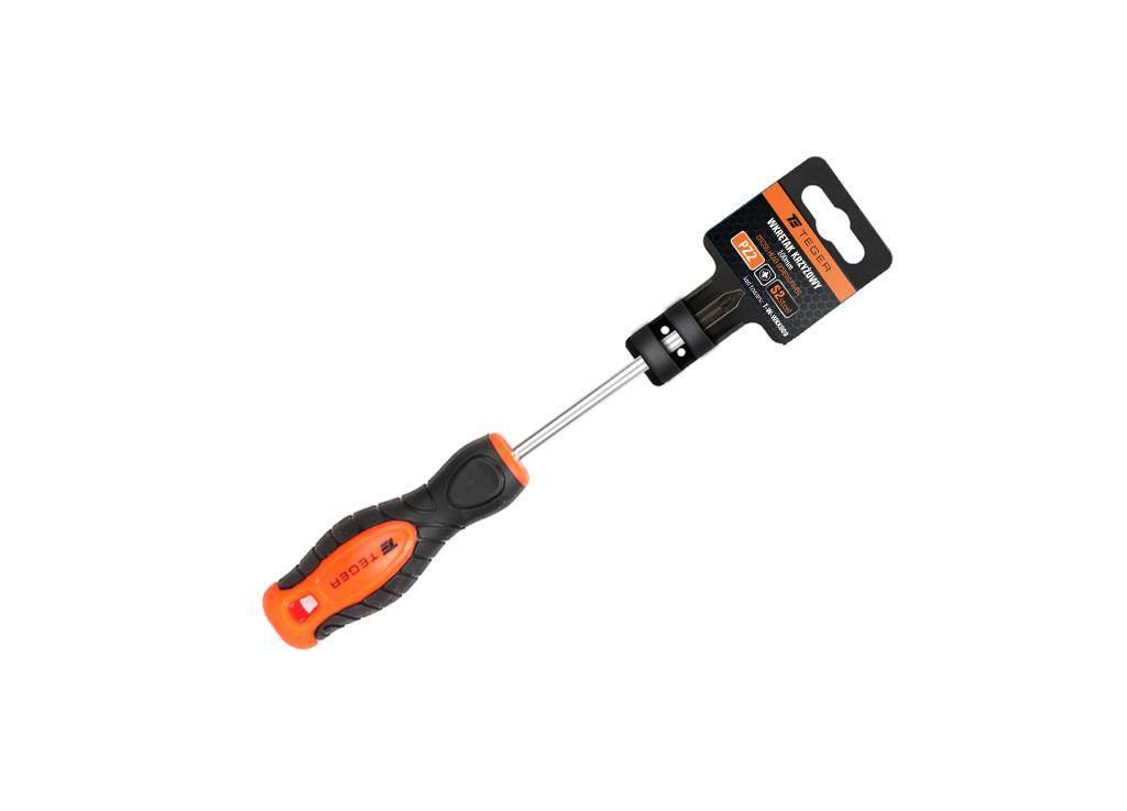 Wkrętak krzyżowy PZ 2x100mm /TEGER T-W-WKK009