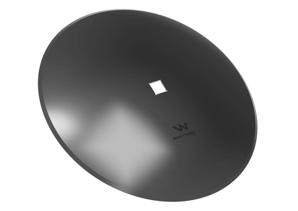 Talerz gładki fi 510 otwór 30x30 stal borowa WARYŃSKI R 1279621010 12400400