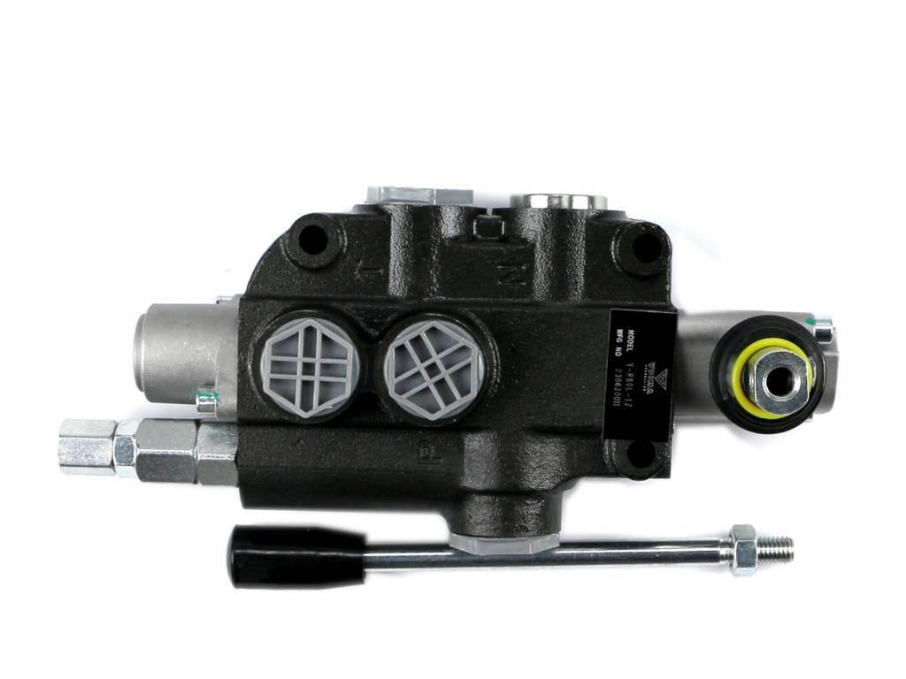 Rozdzielacz hydrauliczny 1-sekcyjny 80L z zatrzaskiem VOIMA V-R80L-1Z - zdjęcie 3