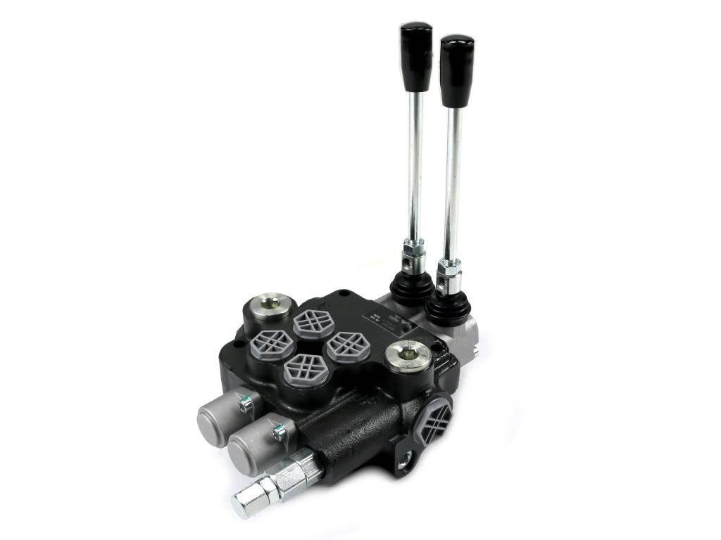 Rozdzielacz hydrauliczny 2-sekcyjny 80L VOIMA V-R80L-2